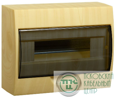 Корпус навесной ЩРН-П-12 Krepta 3 IP41 пластик. сосна IEK MKP12-N-12-41-K34