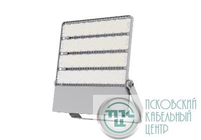 Прожектор светодиодный СДО FL 22 C 800W AM1 840 GR 589х60х667мм 800Вт 4000К IP66 уличный сер. Русский Свет 30082225208