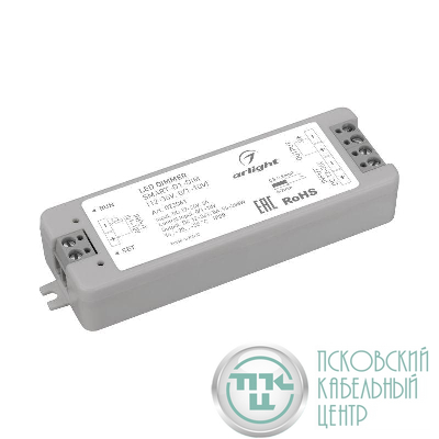 Диммер Smart-D1-DIM 12-36В 0/1-10В IP20 пластик Arlight 023061