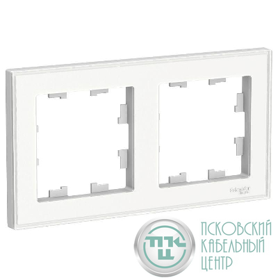 Рамка 2-м AtlasDesign Art бел. SE ATN200102