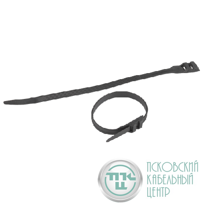 Стяжка кабельная для СИП 9х260 NO-224-593 черн. (уп.100шт) Эра Б0066056