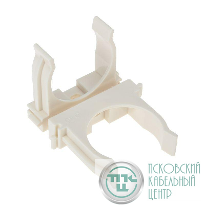 Держатель для труб (клипса) d40мм для монтажного пистолета бел. Rexant 28-0440-3