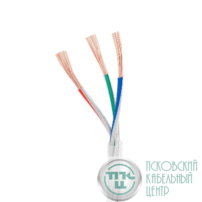 Провод питания ARL-20AWG-CLEAR-3Wire-CU-Double (3х0.75мм) (уп.50м) Arlight 040591