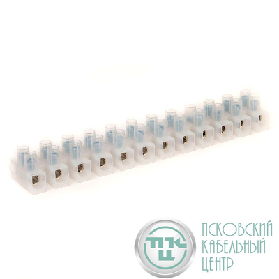 Колодка клеммная полиамид 12х2.5мм винт. п/а OK-431-12-NY DKC 43112NY