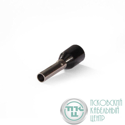 Наконечник штыревой втулочный изолированный НШВИ 1.5-8 ЕВРО черн. КВТ 103200