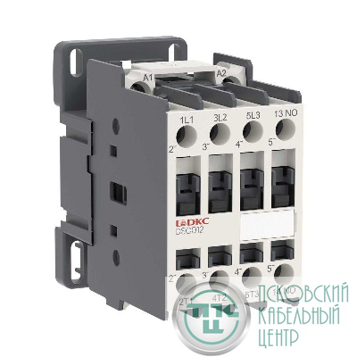 Контактор магнитный YON DSC012 12A 5.5кВт AC3 3P кат.220В AC 1НО YON DSC012-3C10A230
