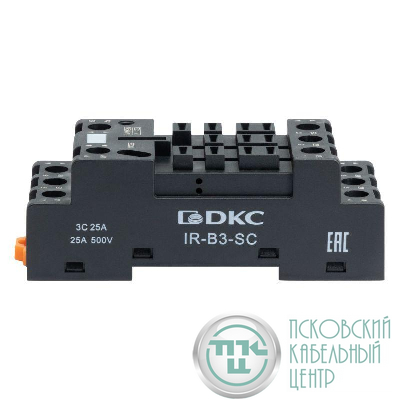 Элемент базовый пассивный для установки одиночных реле до 230В АС/DC DKC IR-B3-SC