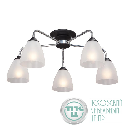 Люстра 5xE14 макс. 40Вт плафон ПП Vitaluce V3946-1/5PL