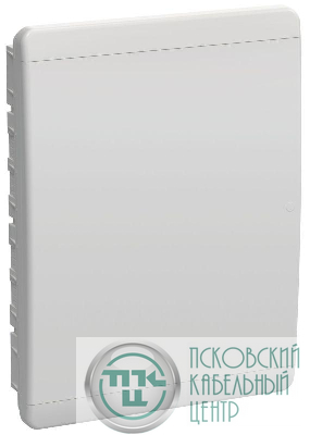 Корпус ЩРВ-П-54 TEKFOR IP41 бел. дверь пластик. IEK TF5-KP13-V-54-41-K01-K01