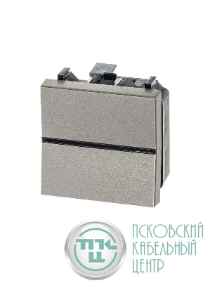 Механизм переключателя 1-кл. с клавишей 2мод. Zenit шампань ABB 2CLA220200N1901