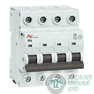 Выключатель нагрузки 4п 63A AVN AVERES EKF avn-4-63-av