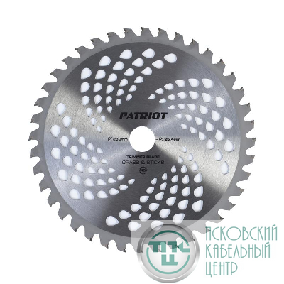 Нож TBS-40 D230х25.4мм толщина 1.3мм 40 зубьев PATRIOT 809115225
