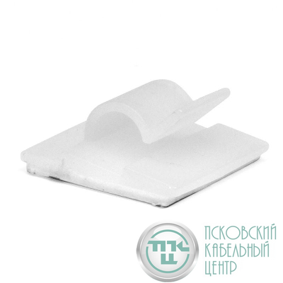 Клипса самоклеящаяся 25х25 бел. (уп.100шт) DKC 25436SR
