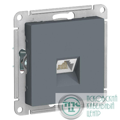 Розетка компьютерная AtlasDesign RJ45 кат.6A механизм грифель SE ATN000786