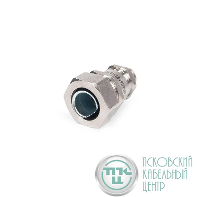 Ввод кабельный для металлорукава ВК-М16(6-12мм)-МР15 (INOX) нерж. сталь Fortisflex 89110