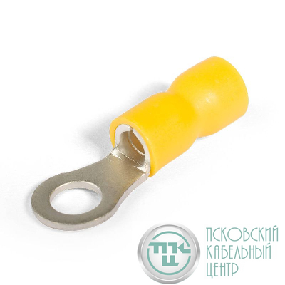 Наконечник кабельный кольцевой изолированный НКИ 6.0-5 ПРОФИ (уп.100шт) КВТ 108522