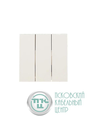 Выключатель 3-кл. СП ZIMA IP20 10А безвинт. зажим слон. кость LEZARD 704-9088-109QC