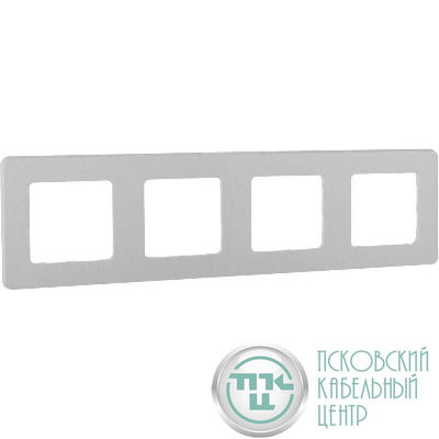 Рамка 4-м Inspiria бел. IEK 673960