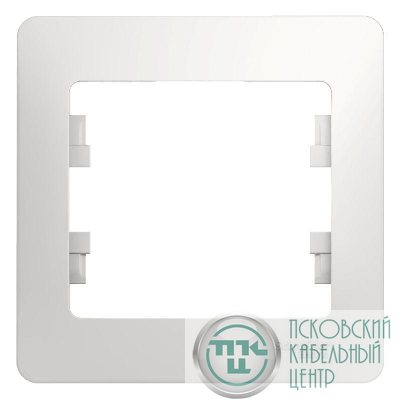 Рамка 1-м Glossa бел. SE GSL000101