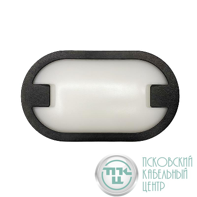 Светильник светодиодный "Банник" PBH-PC8-OA 15Вт 4000К IP65 ЖКХ ДБП пылевлагозащ. black черн. JazzWay 5048492