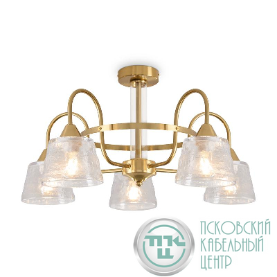 Светильник Caramel 5х60Вт E27 IP20 подвесной Freya FR5522PL-05BS1