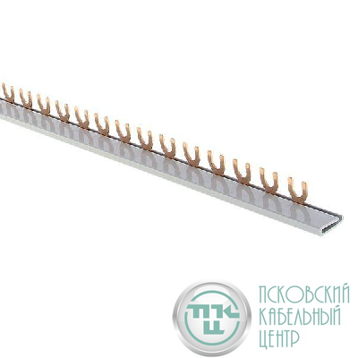 Шина соединительная типа FORK для 1-ф нагр. 63А 54 мод. EKF fork-01-63