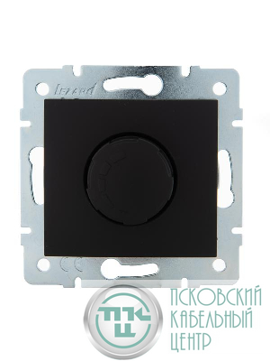 Механизм светорегулятора СП 800Вт Karina черн. бархат LEZARD 707-4288-115