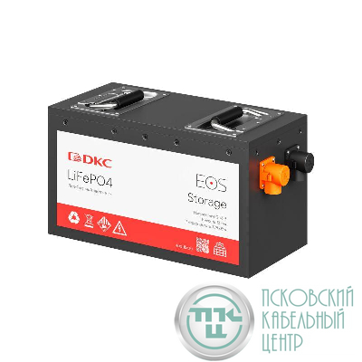 Накопитель энергии LFP EOS Storage 25В/50Ач/1.28кВтч мет.корпус DKC ESS025M050E