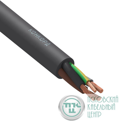 Кабель КГтп-ХЛ 3х10+1х6 (N) 380/660-2 (м) Конкорд 9235