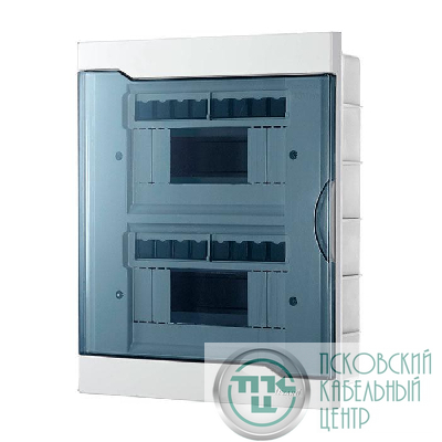 Бокс ЩРВ-П-16 с прозр. крышкой для внутр. уст. 16-х модульных устройств LEZARD 730-1000-016 NEW