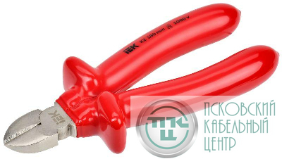 Кусачки боковые диэлектрические 160мм K2 1000В ARMA2L 3 IEK A2L3-PC20-K2-160