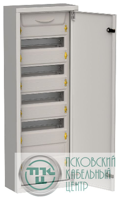 Корпус ЩРн-60 (1х60) TITAN 5 835х310х140 IP31 метал. сер. IEK TI5-50-N-060-31-7035