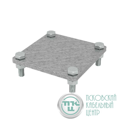 Соединитель полоса-полоса 25-50мм с разделит. пластиной 100х100мм DKC NG3106