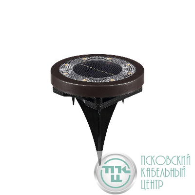 Светильник 4000К садовый на солнечн. батарее GAUSS GS001