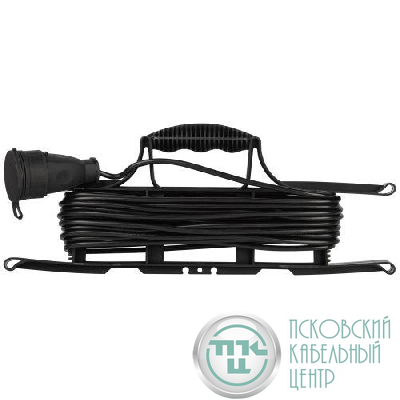 Удлинитель-шнур на рамке 1х10м без заземл. ПВС 2х0.75 GREEN LINE FR-6-10m Эра Б0065090