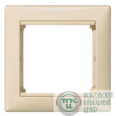 Рамка 1-м Valena горизонт. сл. кость (DIY-упак.) IEK 695631