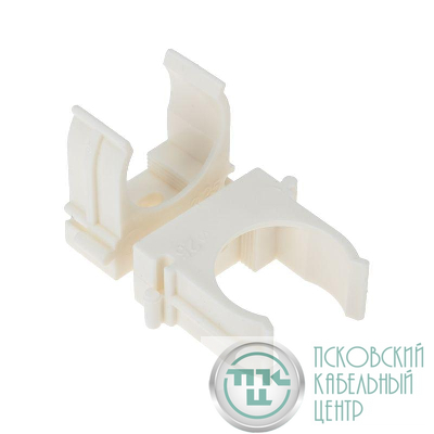 Держатель для труб (клипса) d25мм для монтажн. пистолета бел. Rexant 28-0425-3