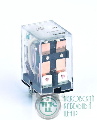 Реле промежуточное ПР-102 10А 24В DC 2 конт. с LED-индикацией DEKraft 23904DEK
