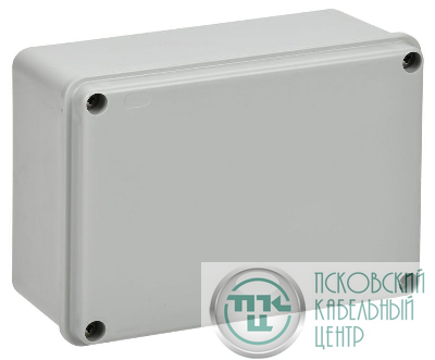 Коробка распаячная ОП 150х110х85 IP55 КМ41262 сер. IEK UKO11-150-110-085-K41-55S