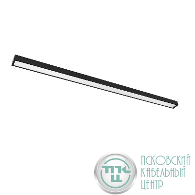Светильник светодиодный PSO-01 24Вт 4000К IP40 1200х50мм BLACK ДПО/ДСО для реечных потолков IP40 (универсальный монтаж: накладной/подвесной) Pro JazzWay 5058712