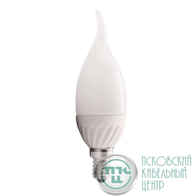 Лампа светодиодная HLB 07-38-C-02 7Вт свеча 4000К нейтр. бел. E14 550лм 165-265В NLCO 500214