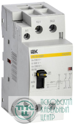 Контактор модульный КМ40-20МР AC с ручным управ. KARAT IEK MKK12-40-20