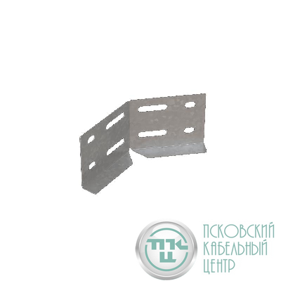 Соединитель регулируемый горизонтальный для лестничного лотка H100 сталь2.0мм N КМ LO42212