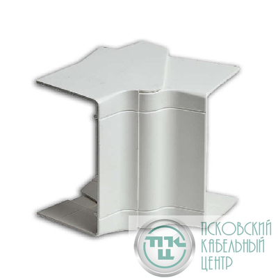 Угол для кабель-канала РКК внутренний 100х60/40 разводной бел. Ruvinil УВН-100х60