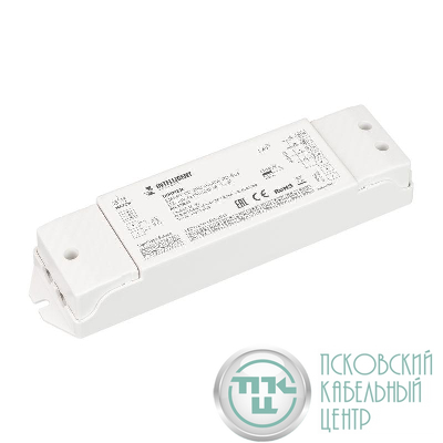 Диммер SMART-CC-2042-RGBW-PD-SUF (12-48В 4х150-500мА 2.4G) IP20 пластик INTELLIGENT ARLIGHT 037420