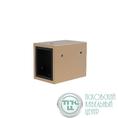 Коннектор прямой ART-APRIORI-CON-H (GD горизонтальный) IP20 металл Arlight 037629