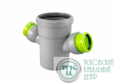 Крестовина регулируемая 45-88 град. 110-50-50 вн. канализ. (30) VALFEX 29110050