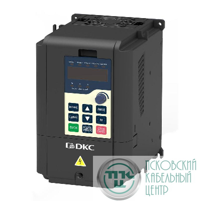 Преобразователь частоты 1ф 220В 0.4кВт встроенный тормозной прерыватель и ЭМС фильтр DKC V2000-S0P40G