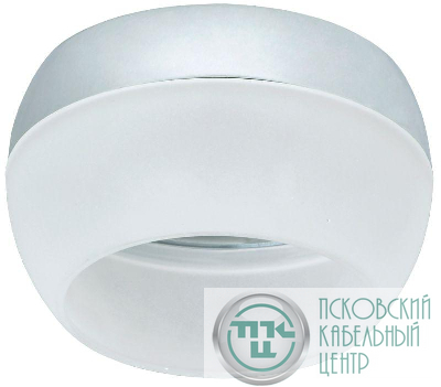 Светильник 4010 накладной потолочный под лампу GX53 хром IEK LT-UPB0-4010-GX53-1-K23