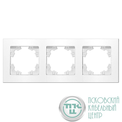 Рамка 3-м Афина универс. бел. Universal A0045